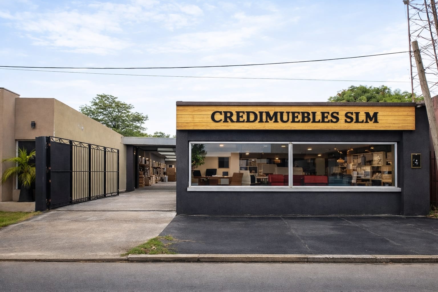 Local de Credimuebles SLM, tienda de muebles y electrodomésticos en San Roque, Corrientes