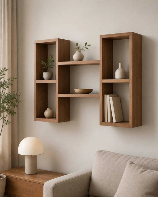 Estante Flotante Guayaibí \ Biblioteca de pared  moderna