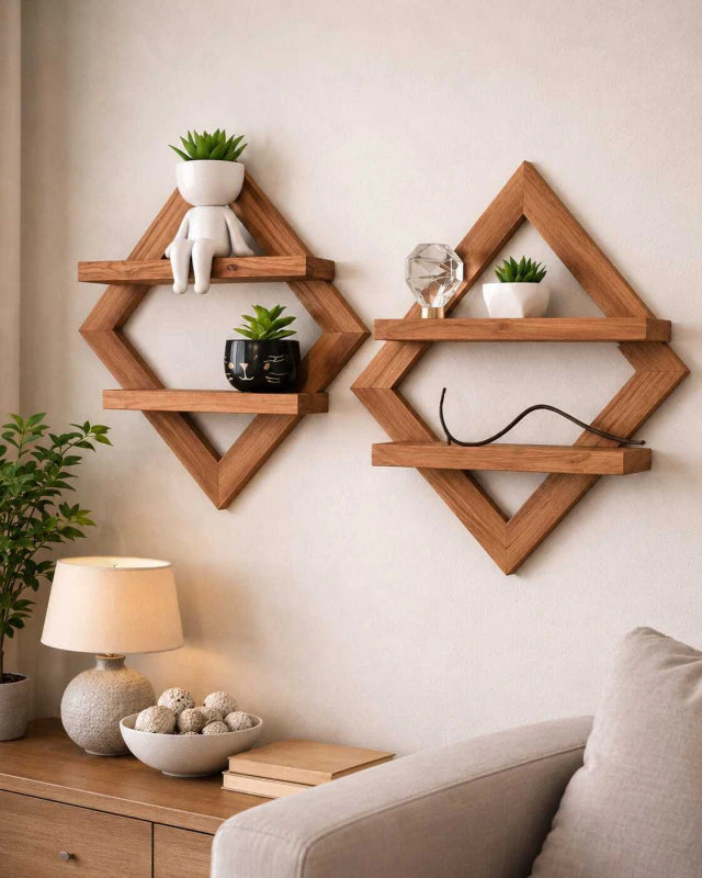 Estante Pacara de Madera Elegante